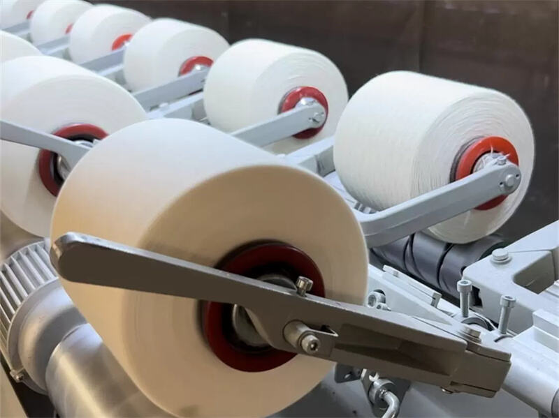 Barevný příz po usušení