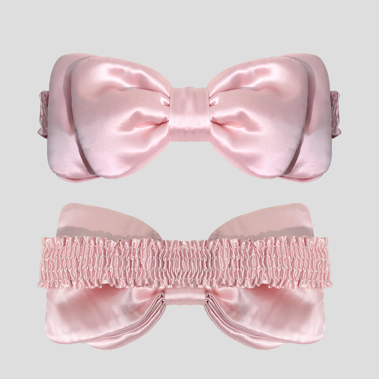 Wholesale Bow Silk Headbands Slim Minimalist Custom LOGO 100% Mulberry Silk Hair Band Hair Accessory Trend