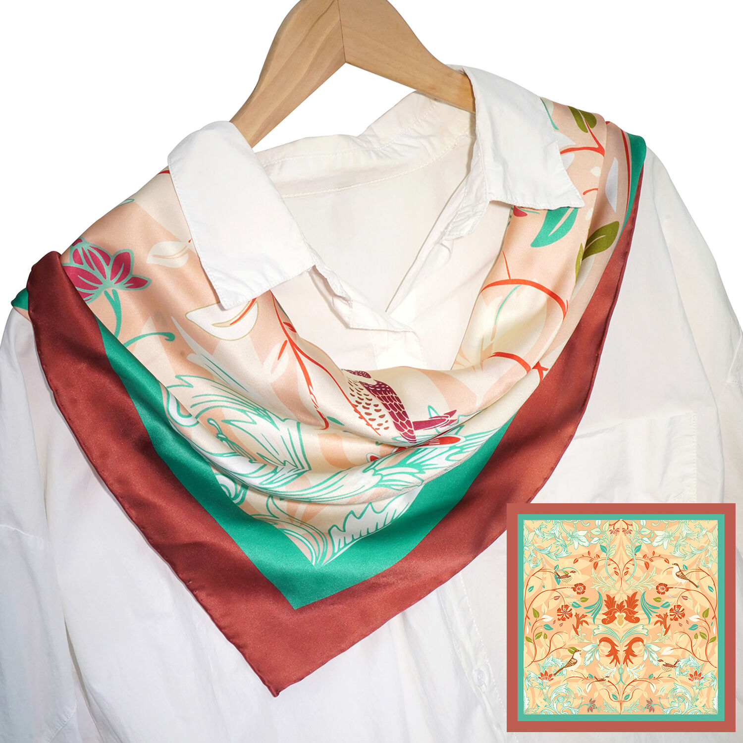 How Printed Silk Scarves Can Elevate Your Wardrobe Aesthetics