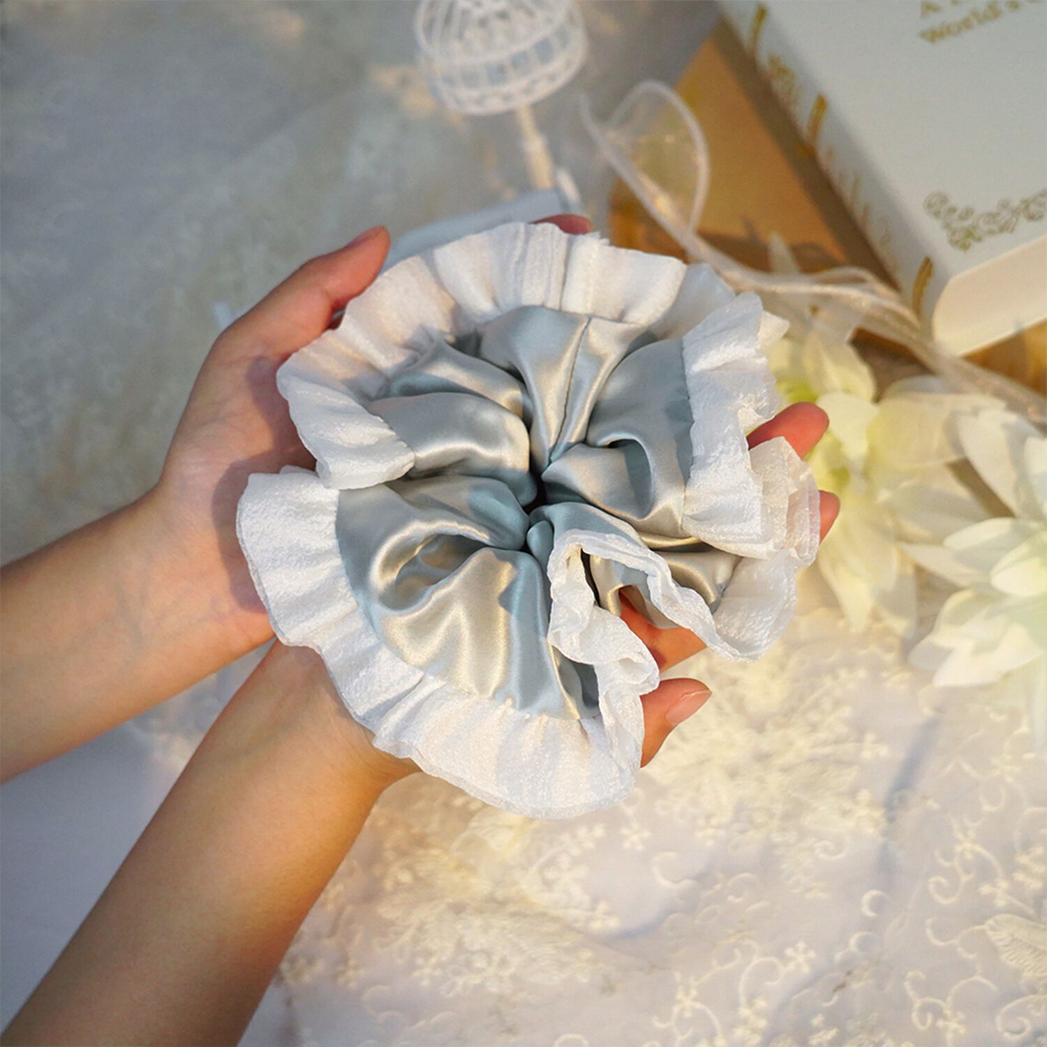 Where to Buy High-Quality Mulberry Silk Hair Scrunchies at Wholesale Prices