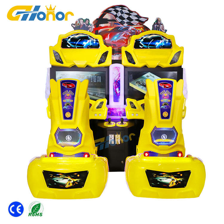 Dvojčata Outrun Arcádová hra o autokarierách