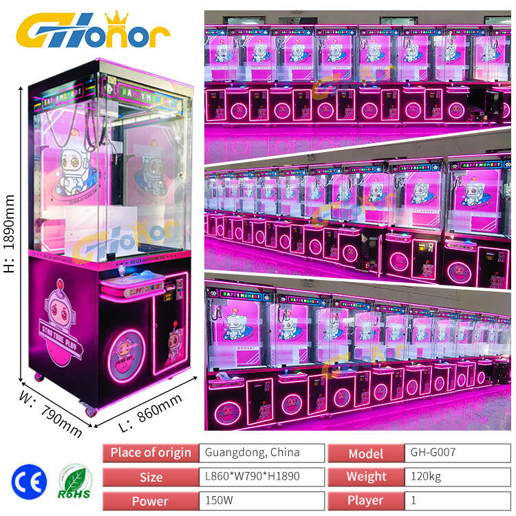G-Honor Toy Claw Machine: Commercial Arcade Solution with 360° Control ...