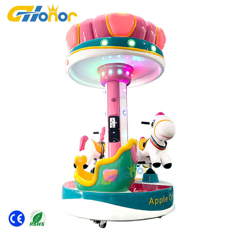 Apple Carousel Ride: 30kW Commercial Indoor Family Attraction for ...