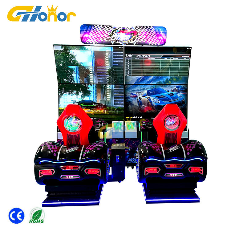 Dual Screen Racing Machine