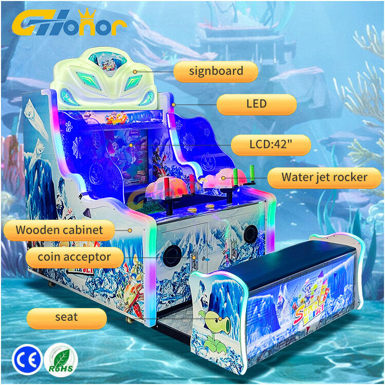 Water Shooting Game Machine: Commercial-Grade Interactive Arcade ...