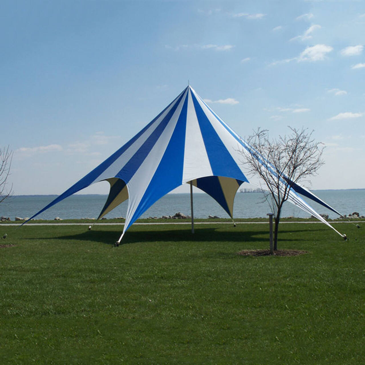 52' TP Series Hexagon Tent, Complete