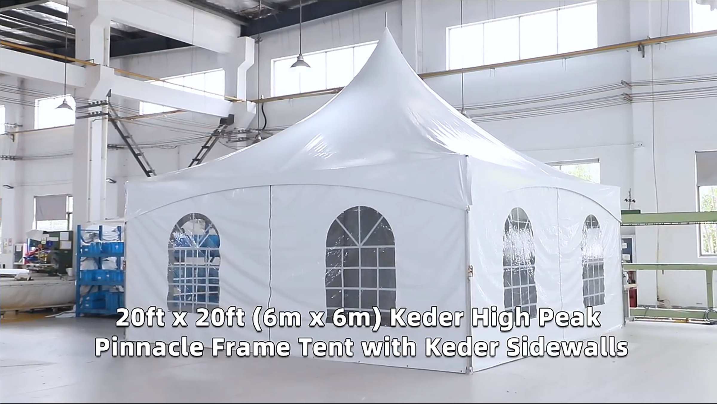 20ftx20ft Keder High Peak Tent