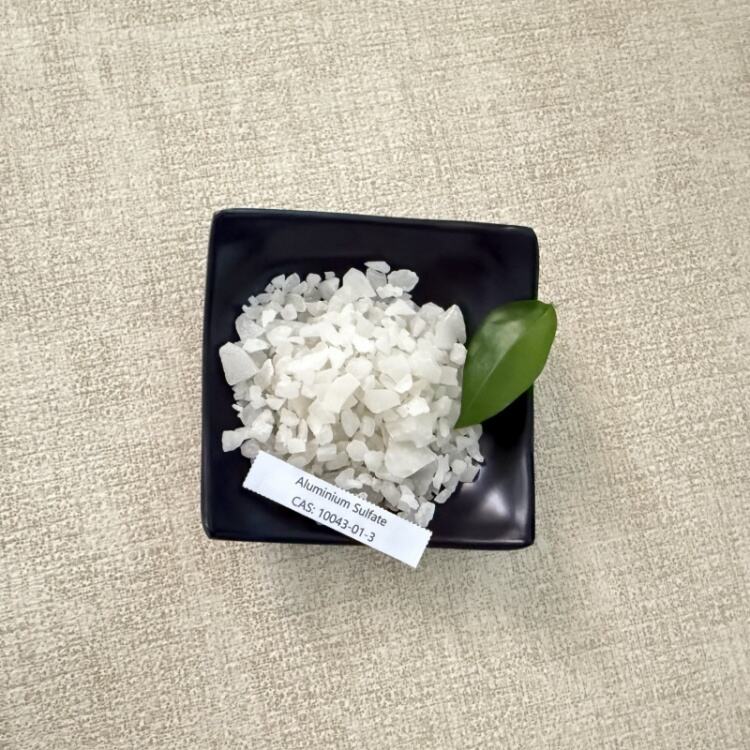 Bulk Factory Prices 16%  Industrial Grade  Low-Iron Aluminium Sulphate Granules Food Additive