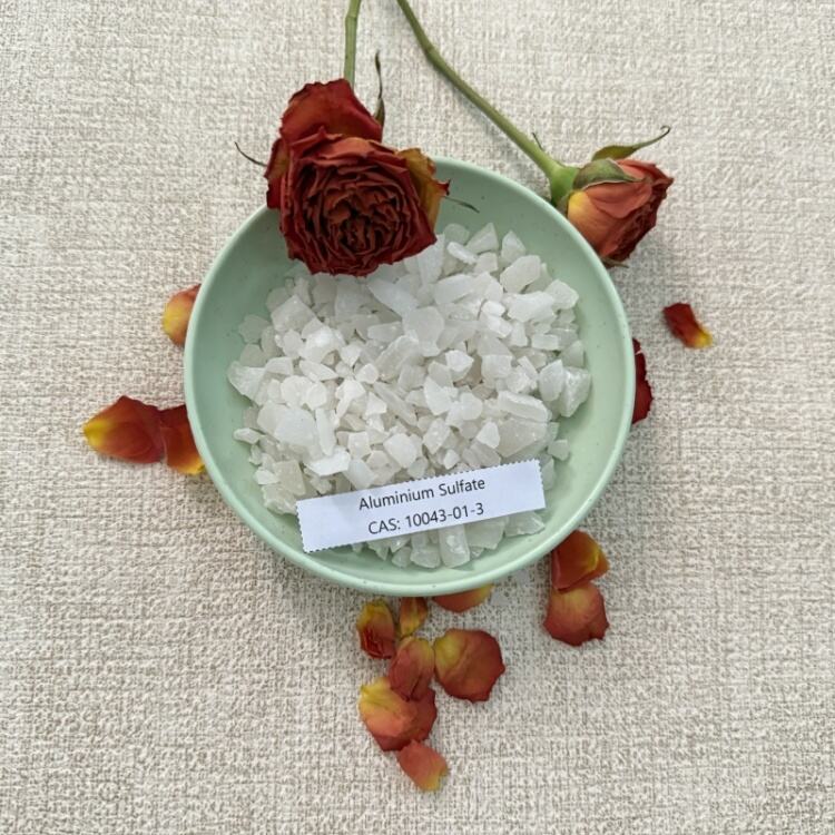 Korting groothandelsprijs industrieel gebruik Aluminiumsulfaat met aanpasbare verpakking