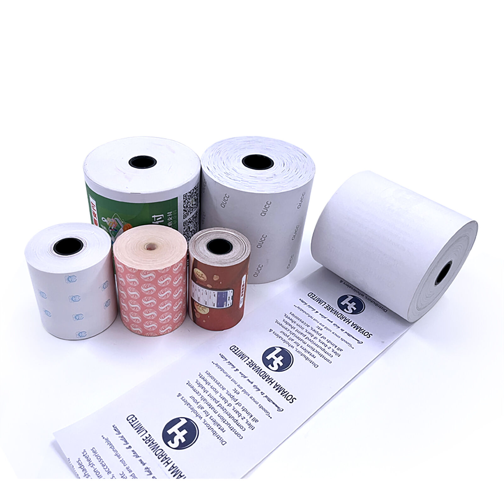 3 1/8" x 230' Premium Thermal Receipt Paper Rolls BPA-Free for Cash Register Printers