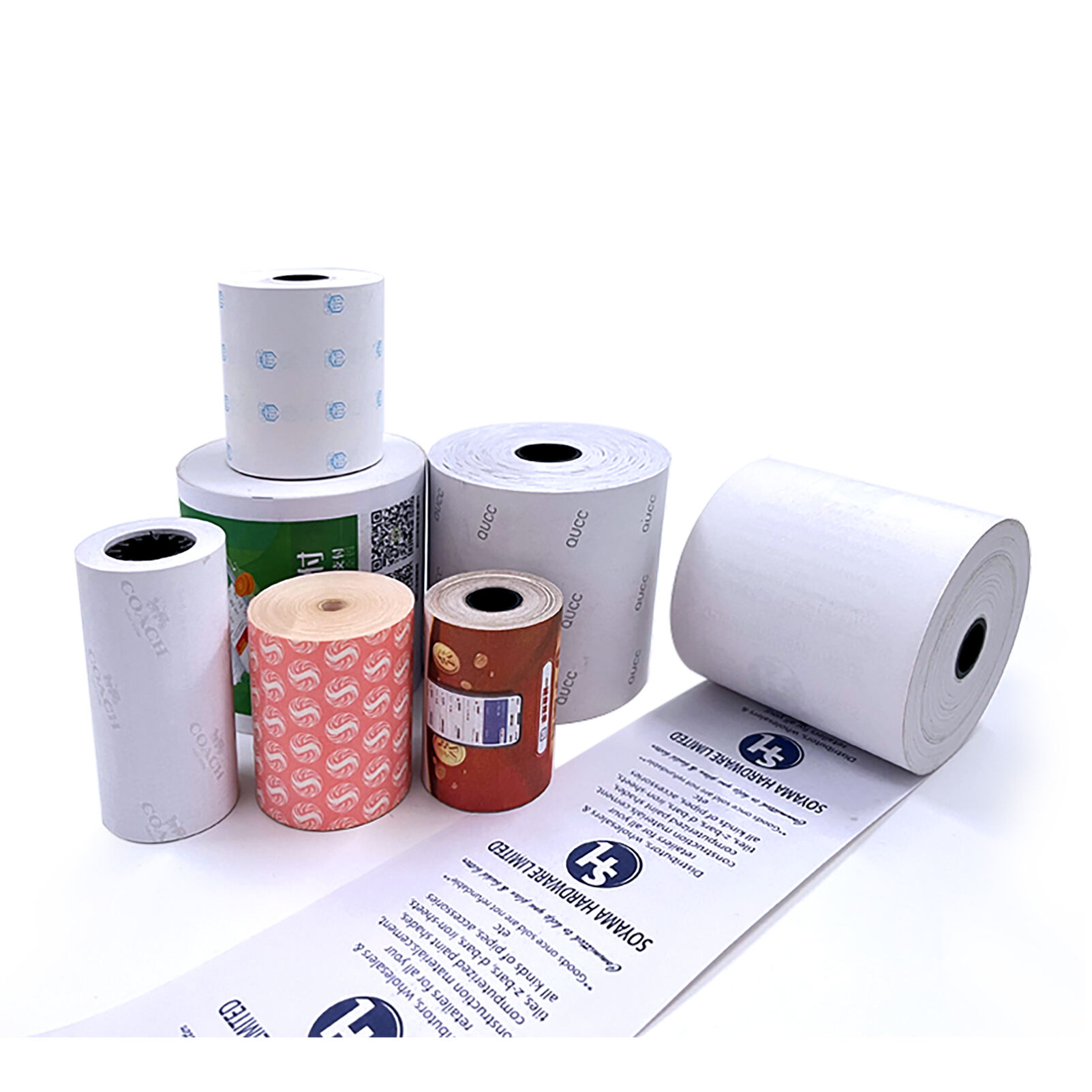 3 1/8" x 119' Mga Rolon ng Papel para sa Resibo na Thermal