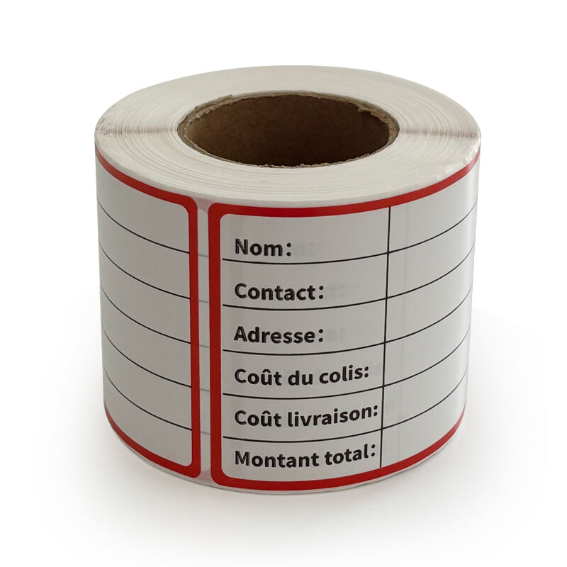 Thermal Transfer Printing Handwritten Shipping Label Sticker