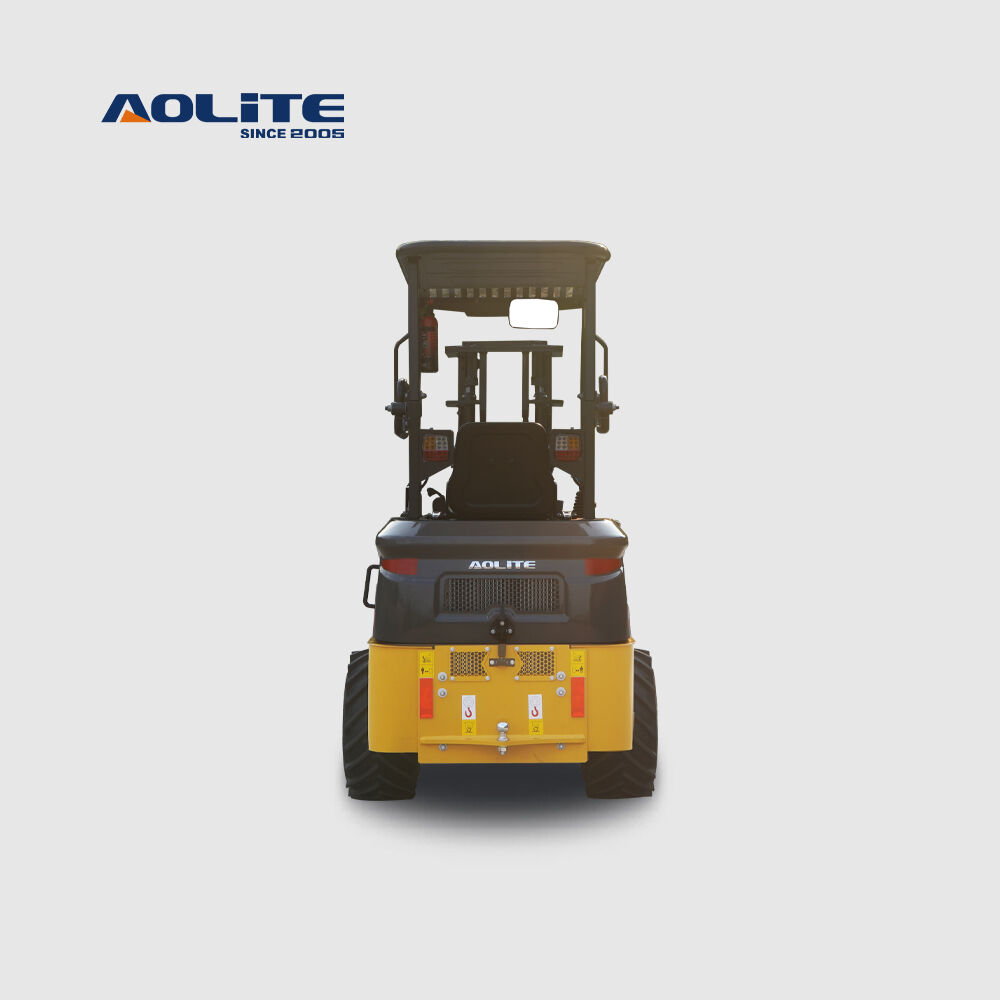 AOLITE FL12H canopy forklift 1200kg mini front end wheel loader