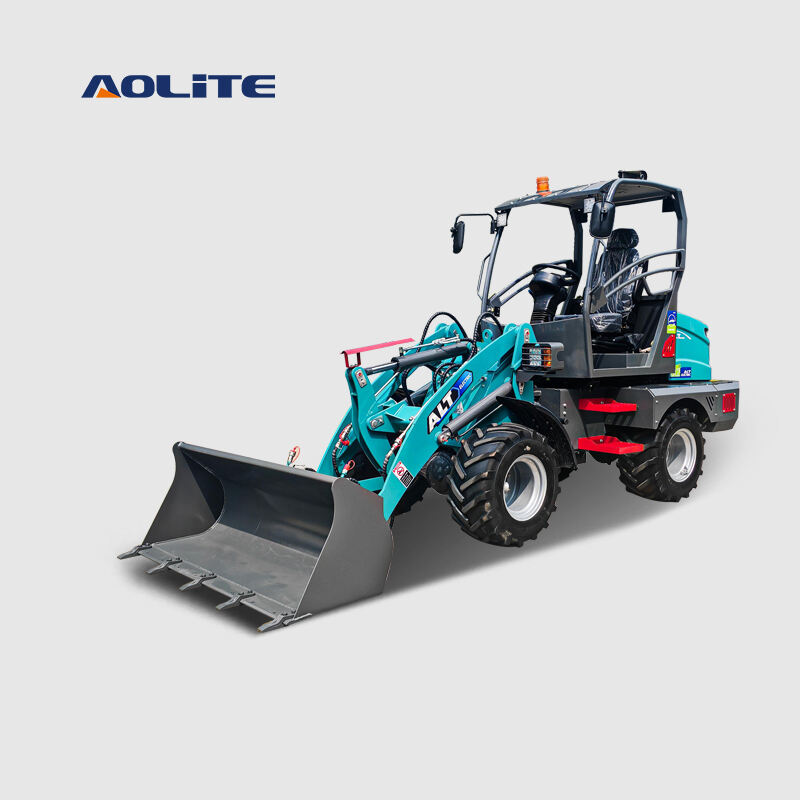 AOLITE E612 caricatore a ruote elettrico nuova energia carico nominale di 1200kg nuovo design caricatore anteriore