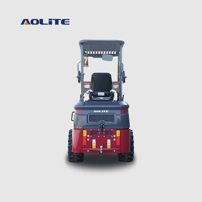 AOLITE 606H compact diesel 600kg wheel loader 1ton front end loader