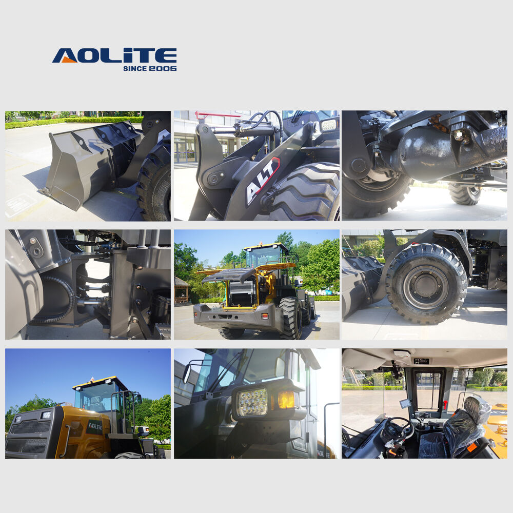 AOLITE 640T diesel loader 4.0ton front end wheel loader