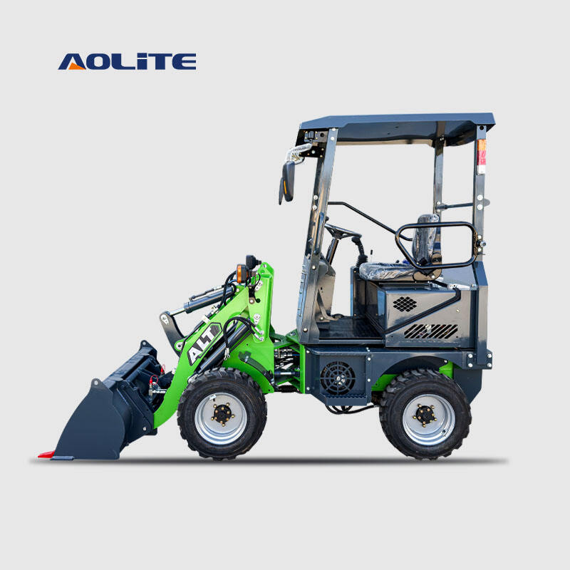 AOLITE 605C diesel compatto caricatore a ruote 500kg 0.5ton piccolo caricatore frontale mini