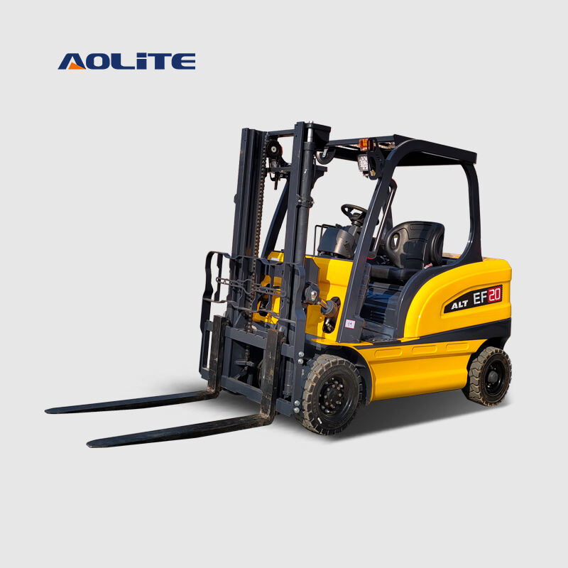 AOLITE EF20 forklift elettrico cinese potenza batteria litio forklift mini 2,0 tonnellate forklift elettrico