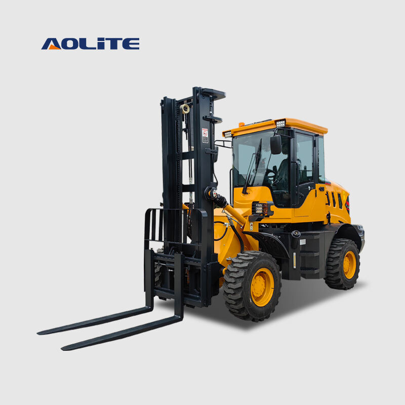 AOLITE FL28 diesel 2800kg forklift loader 2.5ton middle front forklift loader