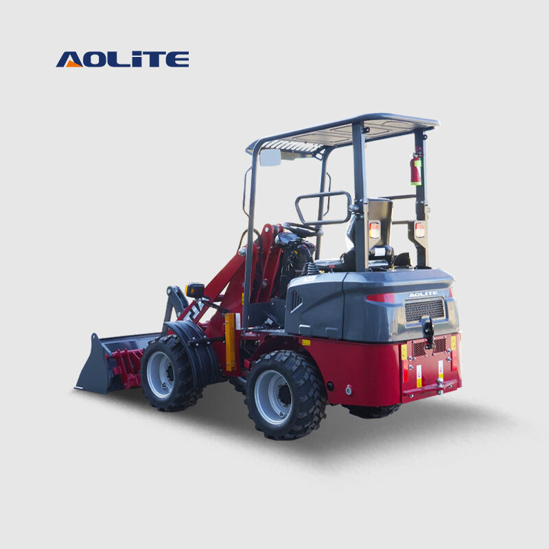AOLITE 606H compact diesel 600kg wheel loader 1ton front end loader