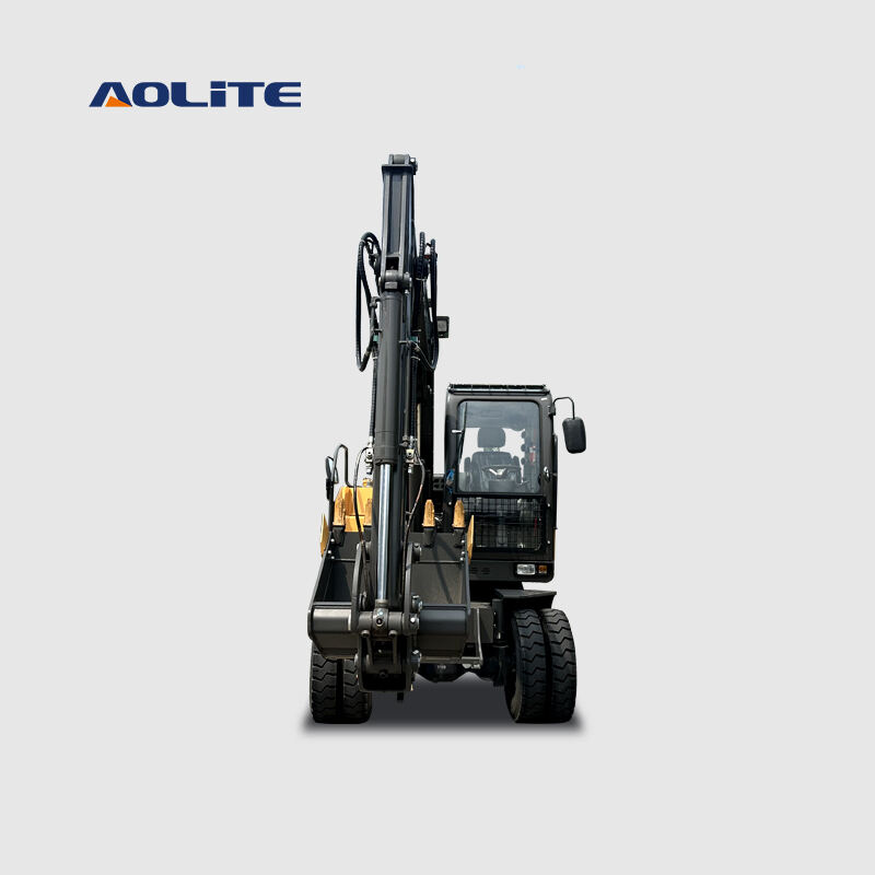AOLITE LW75 New Design Wheel Loader Multifunction Agricultural Diesel Wheel Excavator