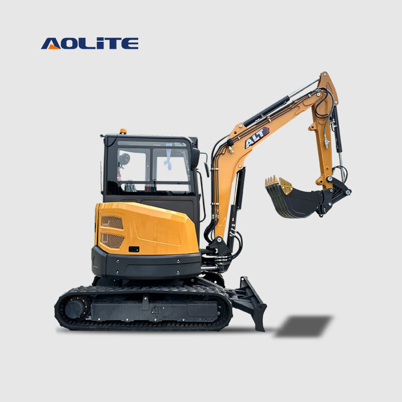 AOLITE WJ35 Brand New 4x4 Hydraulic Crawler Excavator Diesel Engine