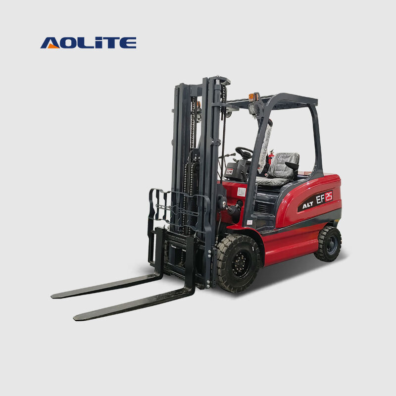 AOLITE EF25 cinese 2.5ton elettrico idraulico forklift 2500kg mini alt a batterie forklift elettrico