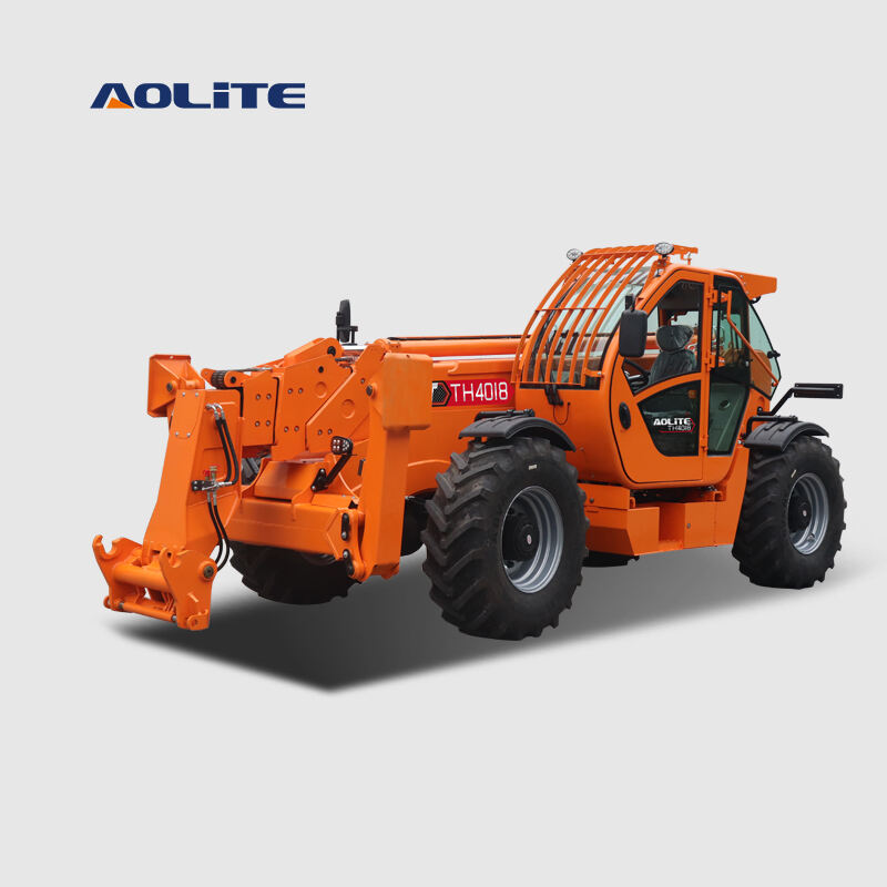 AOLITE TH4018 fabbrica manovratore a ruote sollevatore asta telemanipolatore caricatore telescopico