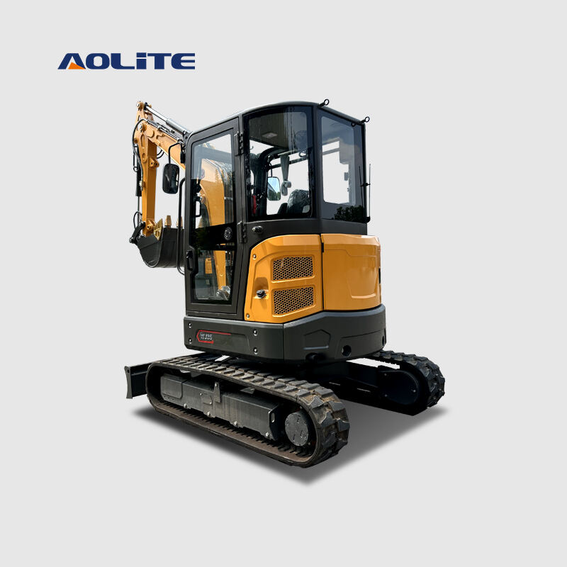 AOLITE WJ35 Brand New 4x4 Hydraulic Crawler Excavator Diesel Engine