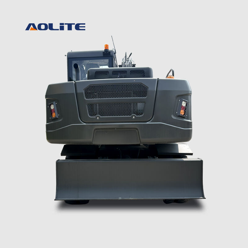 AOLITE LW75 New Design Wheel Loader Multifunction Agricultural Diesel Wheel Excavator