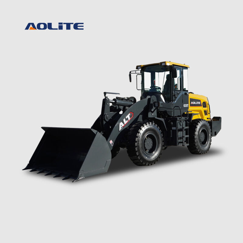 AOLITE 635T փոքրացված դիզելային 3500կգ անիվային բեռնորս 3,5 տոննա ճանկավոր բեռնորս