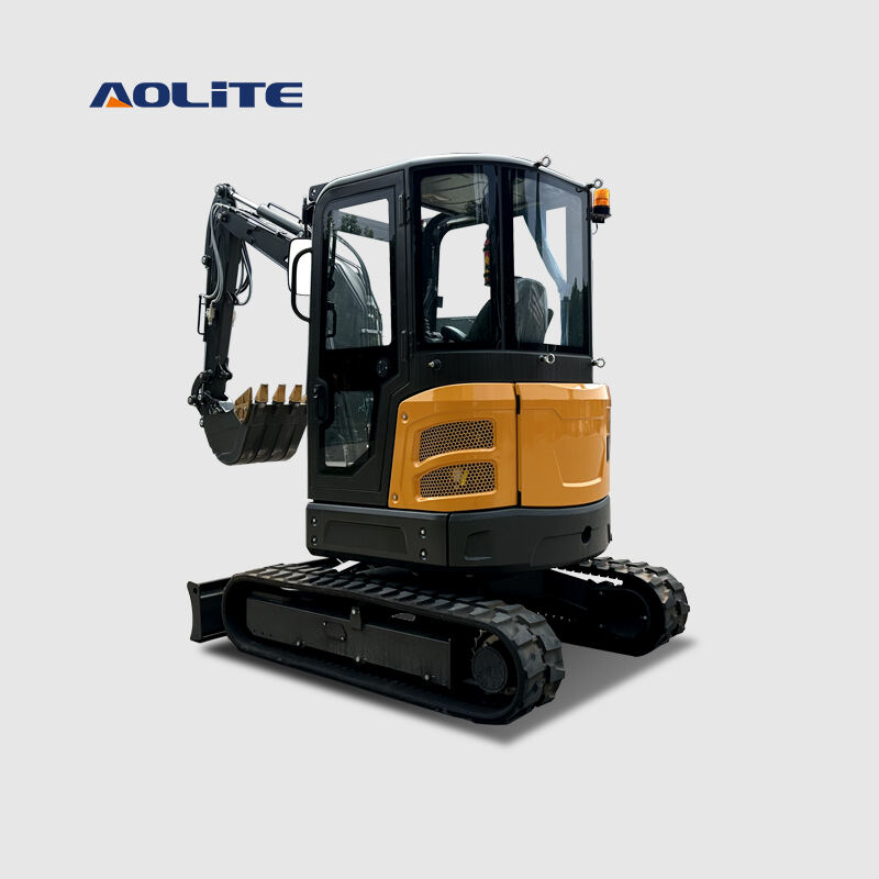 AOLITE WJ27 New Chinese Crawler Model Machine 4x4 Diesel Power Excavator for Sale