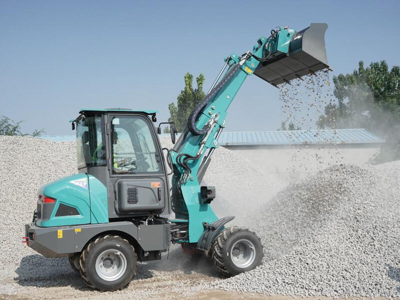 AOLITE bringt neuen voll-elektrischen Teleskop-Kompakt-Radlader