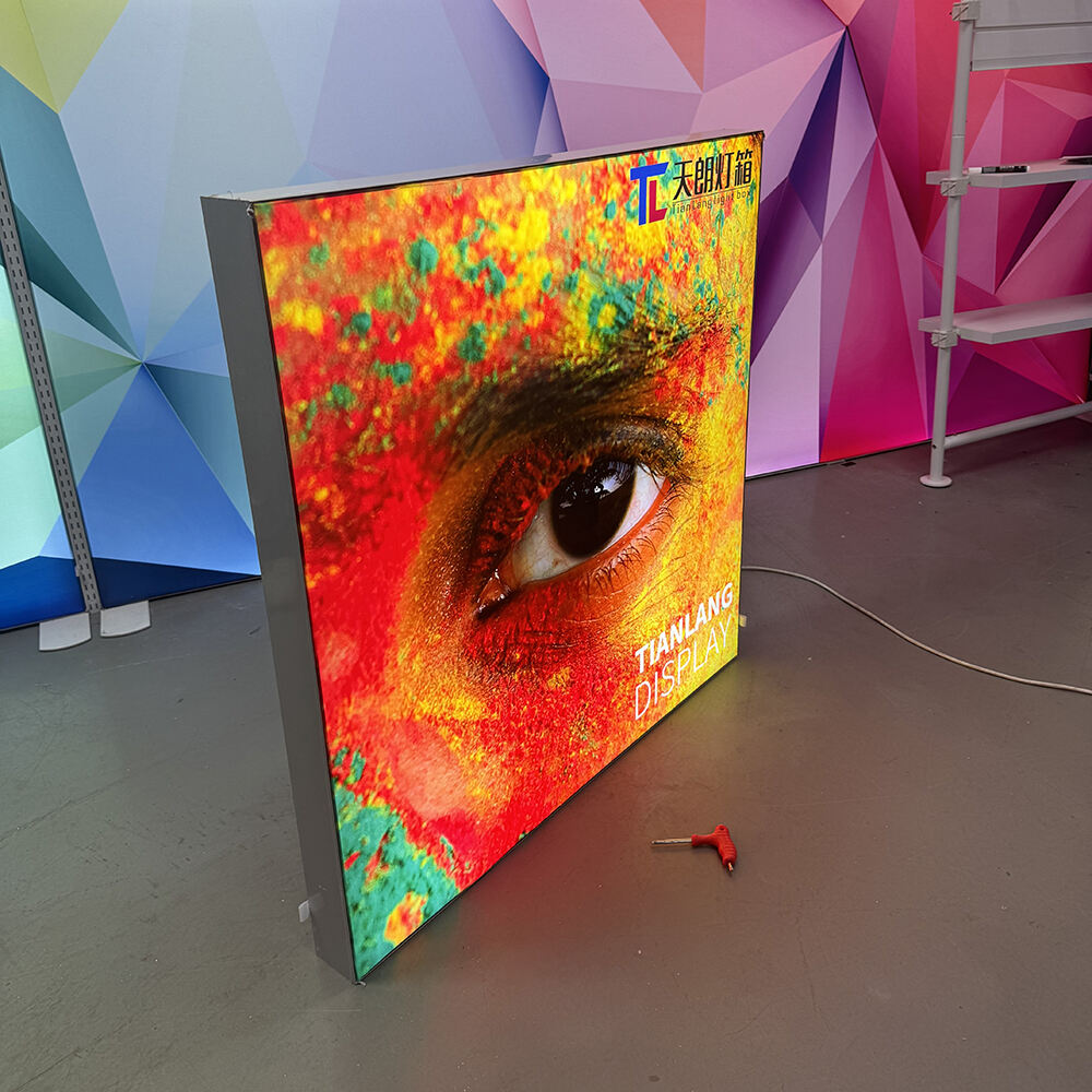 Panduan pemasangan pantas untuk kotak lampu kain gantung dinding