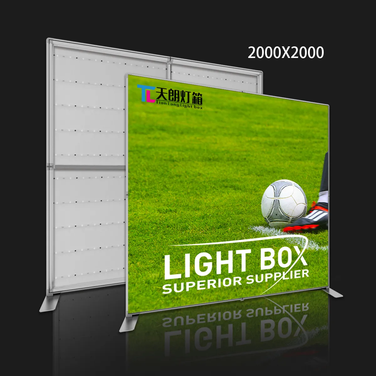 Tianlang 50mm Round Tube Light Box – 2x2m