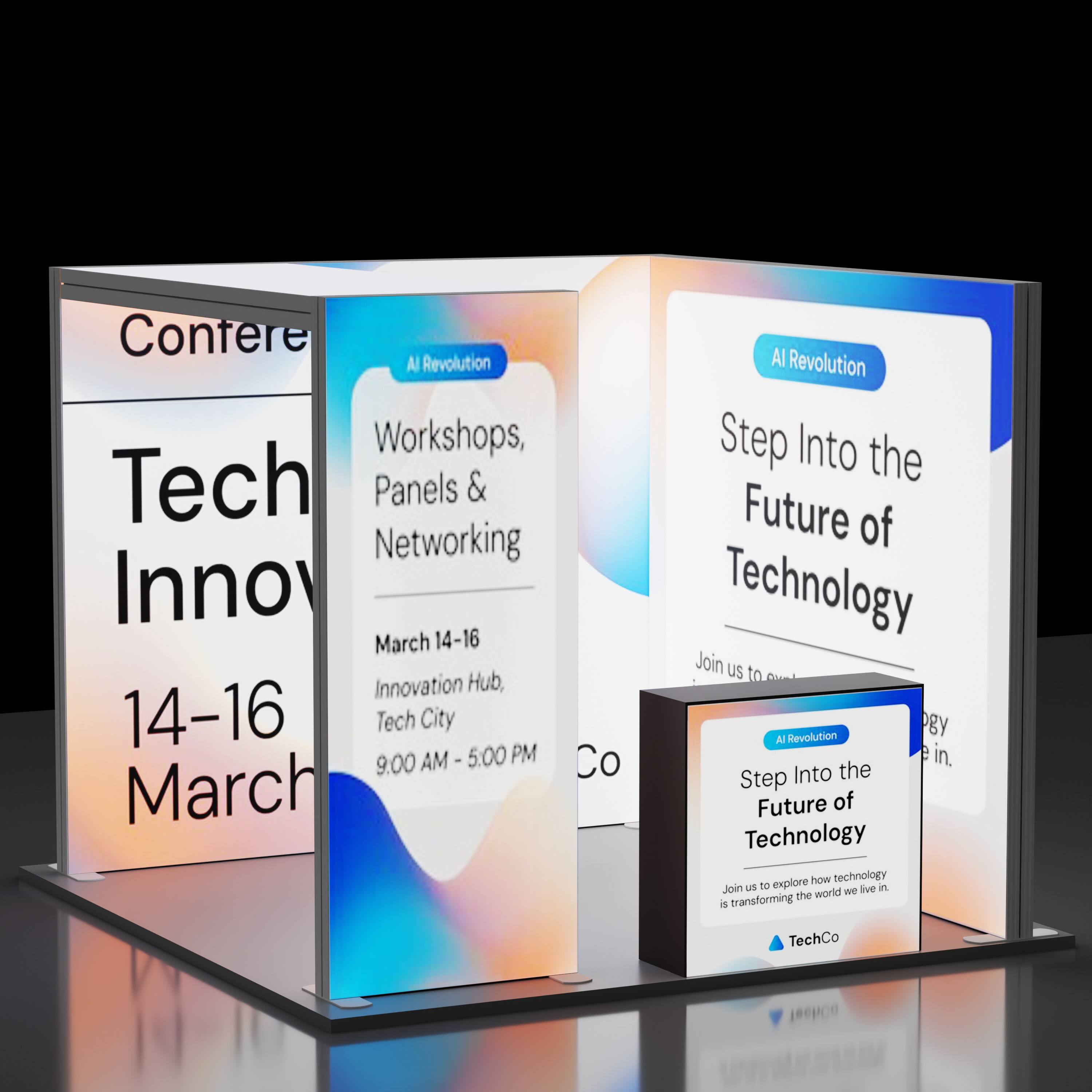 Per què les marques empresarials trien el disseny personalitzat de parades comercials?