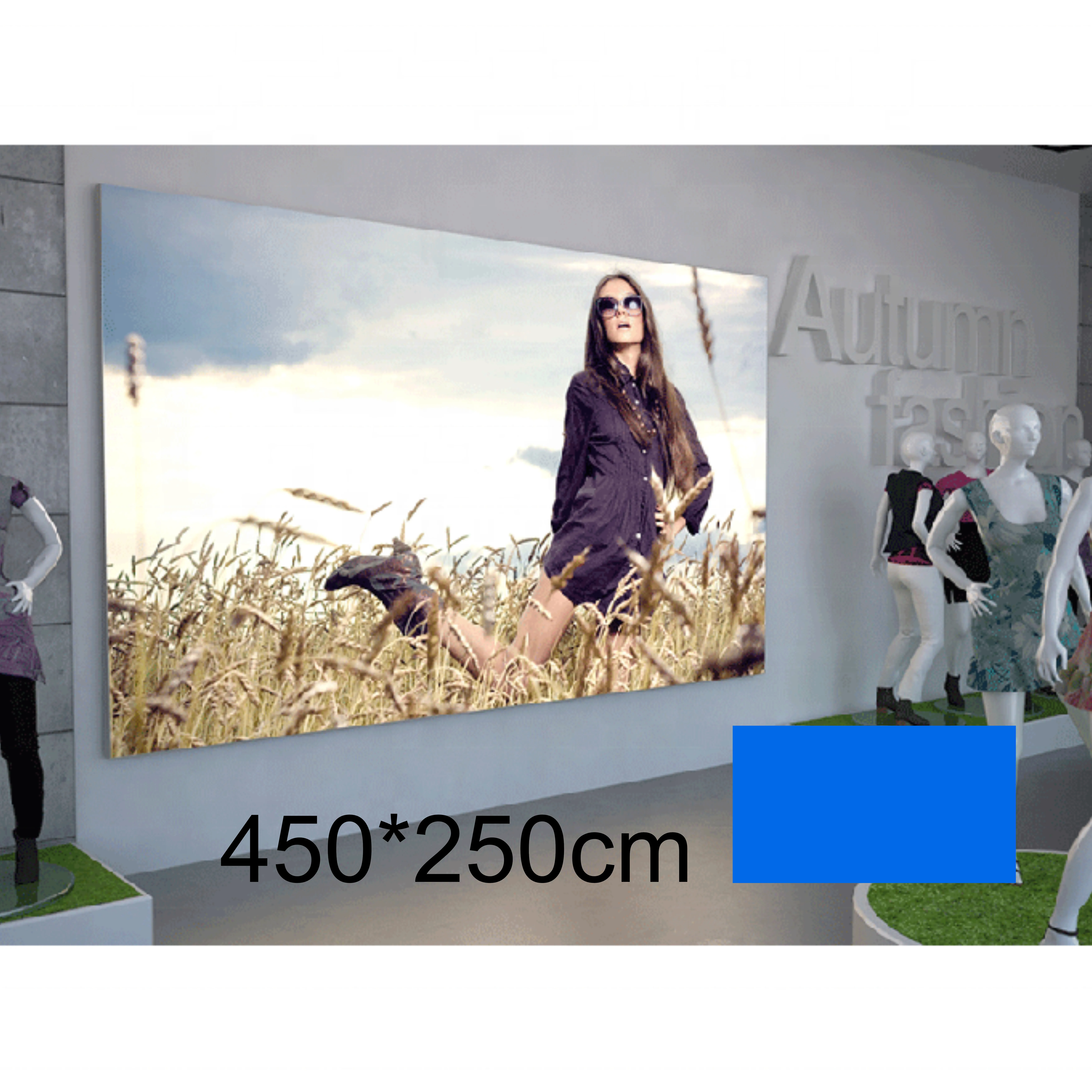 Tianlang Tl-80mm Side Glow Light Box: 450*250cm