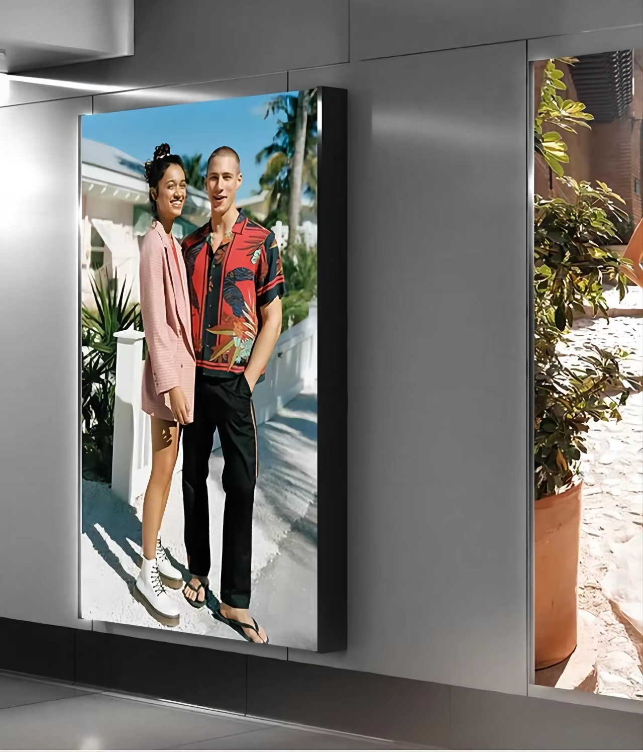 TL-80mm Side glow light box details