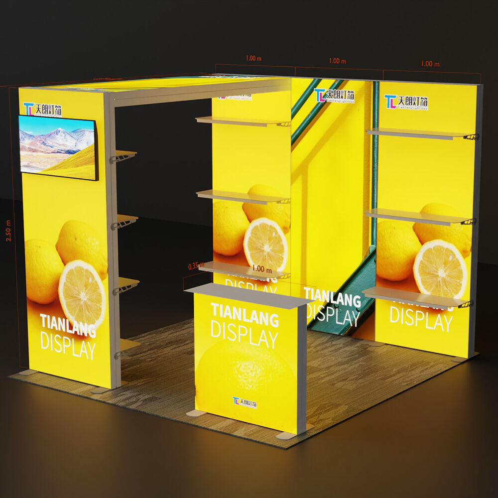 TIANLANG Booth Light Box 3*3M