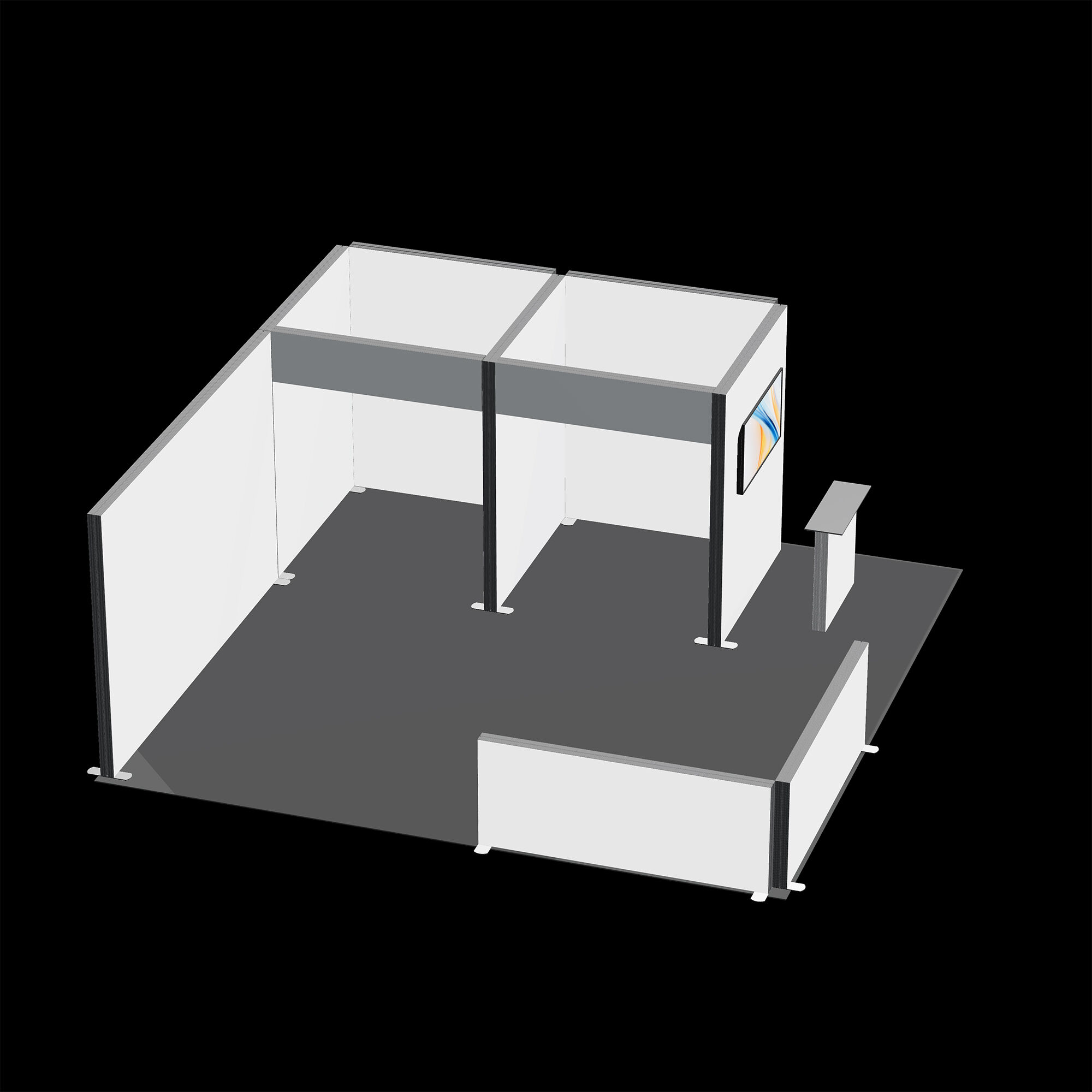 TIANLANG Booth Light Box 6M*6M