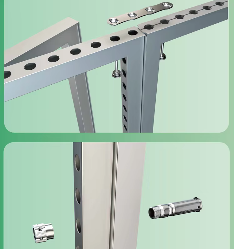 tianlang 62mm exhibition fabric display  modular quick assemble-11