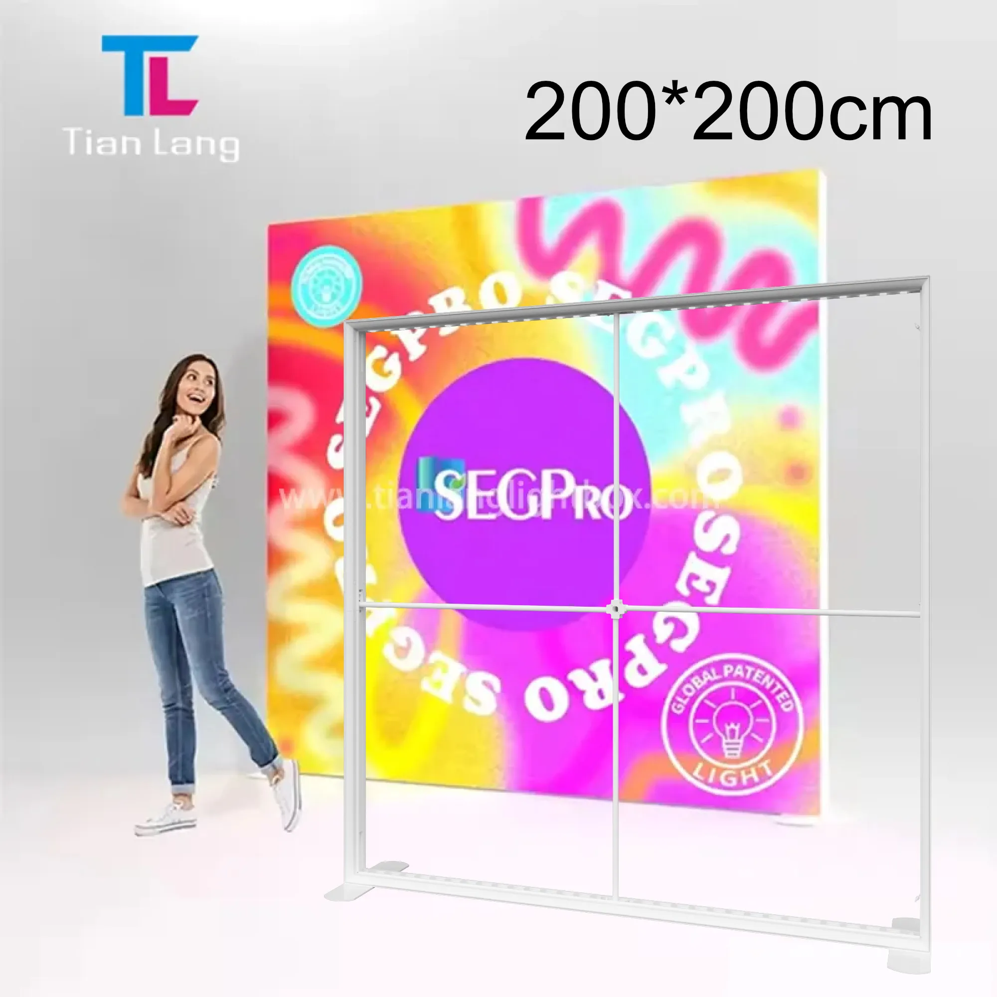 TIANLANG 120mm SEG Backdrop: 2x2M