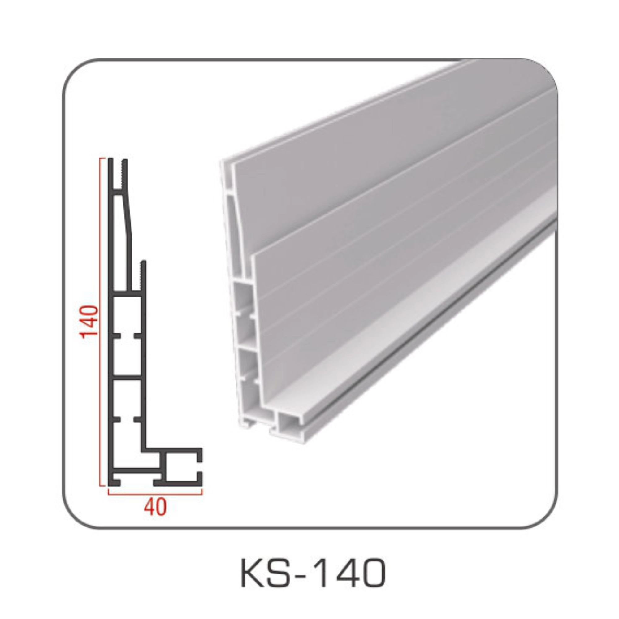 TIANLANG KS-120 Aluminum Profile : Extra Long Span Capable