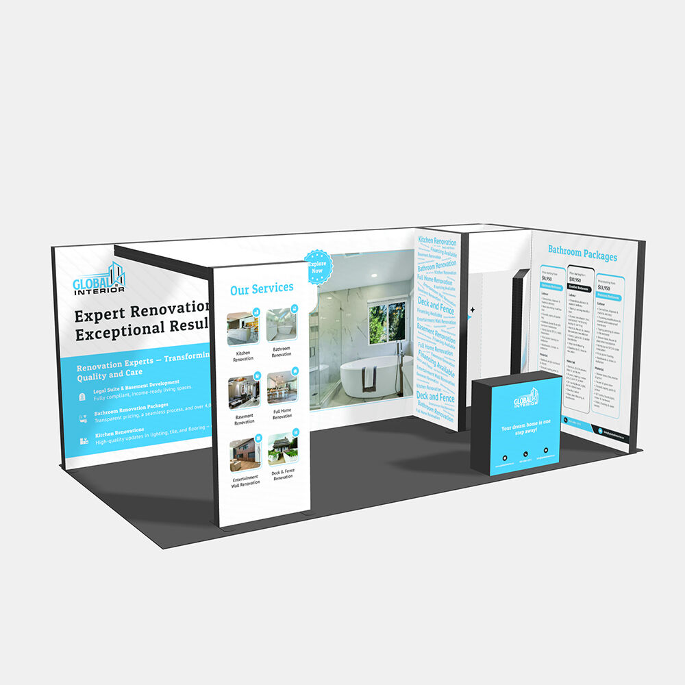 TIANLANG Booth Light Box 6M*3M