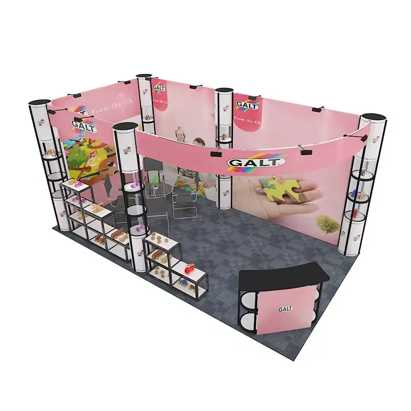 TIANLANG Twister Tower Booth: 20x10FT Layout4