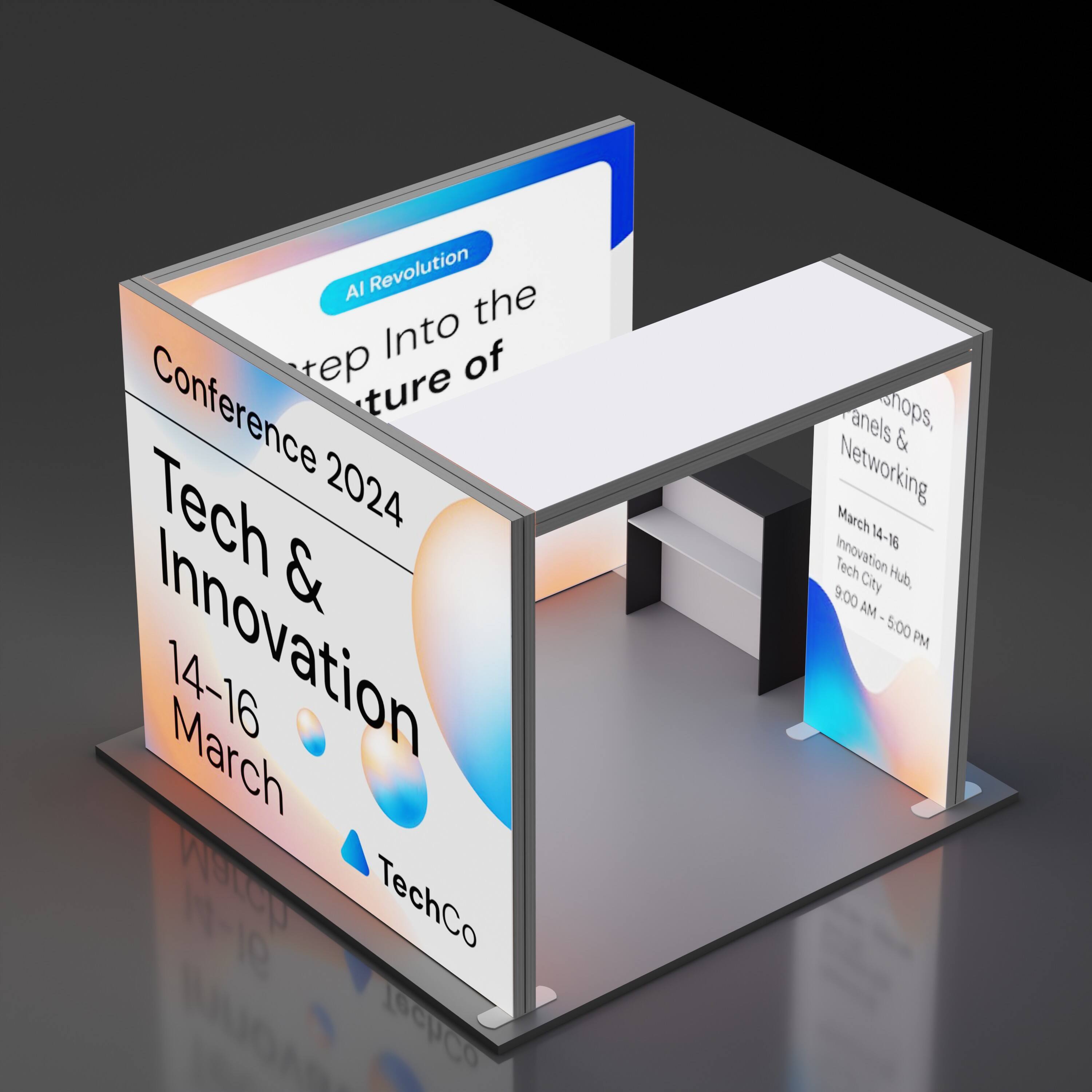 What Are the Key Layout Strategies for a 3*3 Booth?