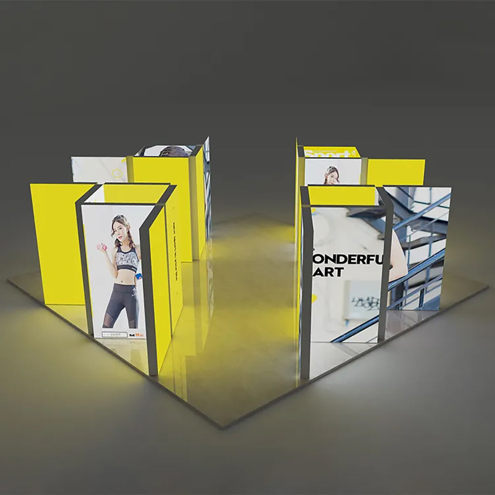 TIANLANG 20x20 Trade Show Stand : Tool-less Assembly