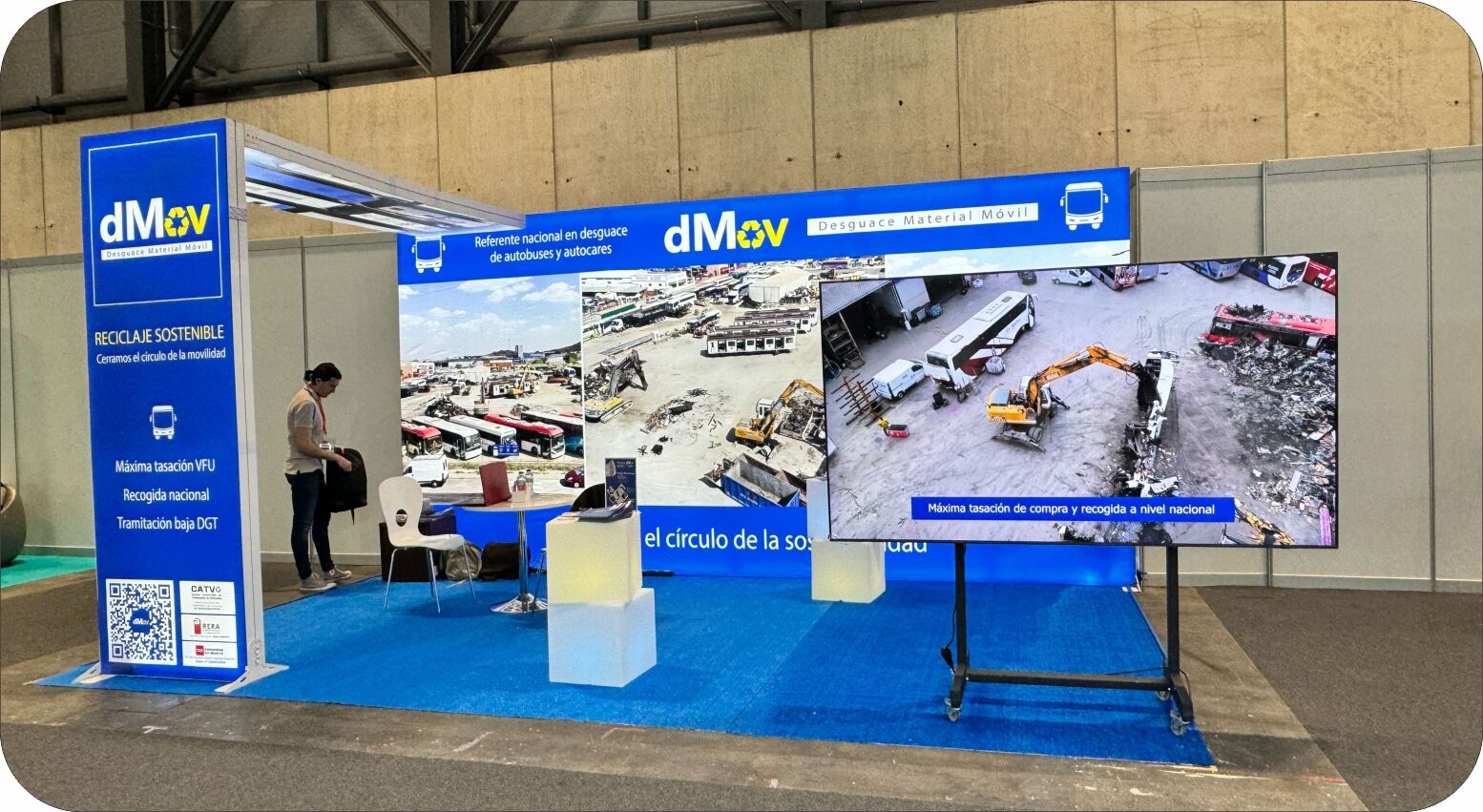 Utställningslåda bildvisning