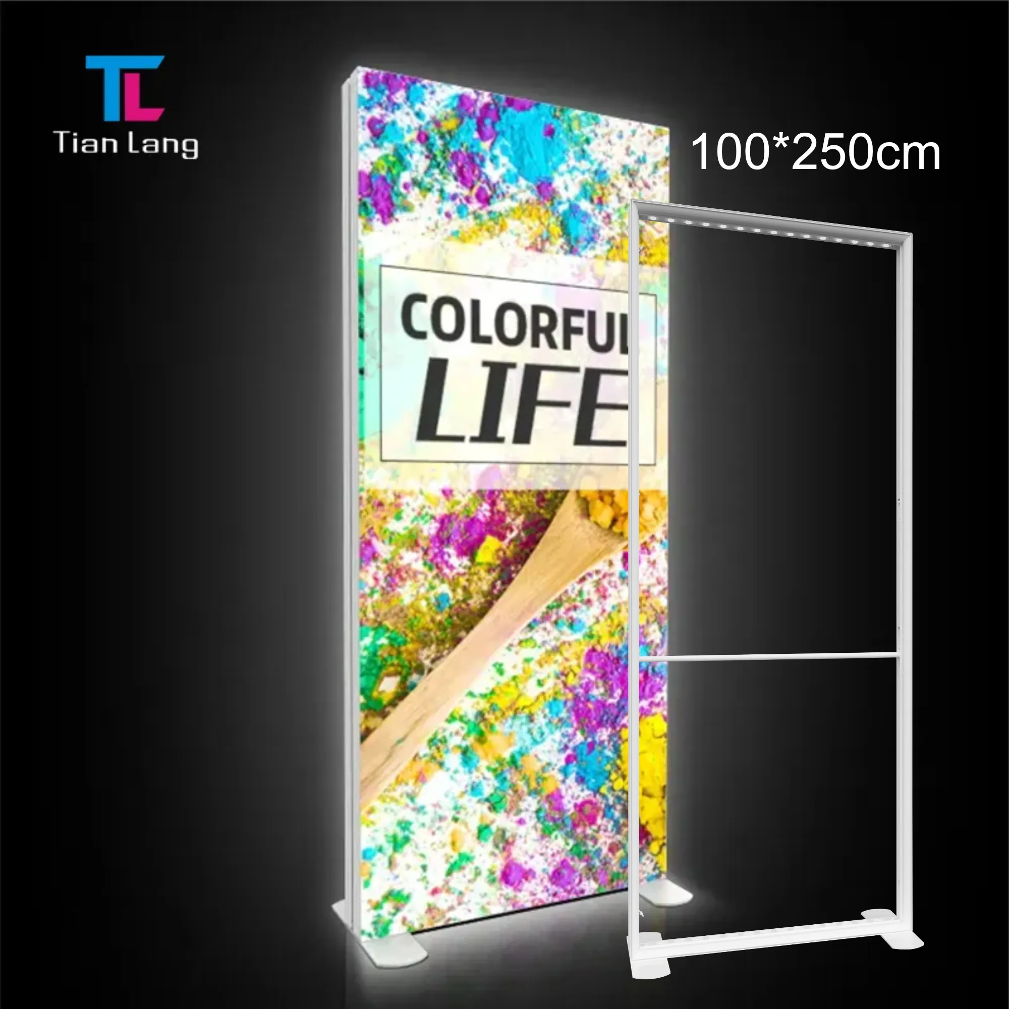 TIANLANG 120mm SEG light box: 100x250CM
