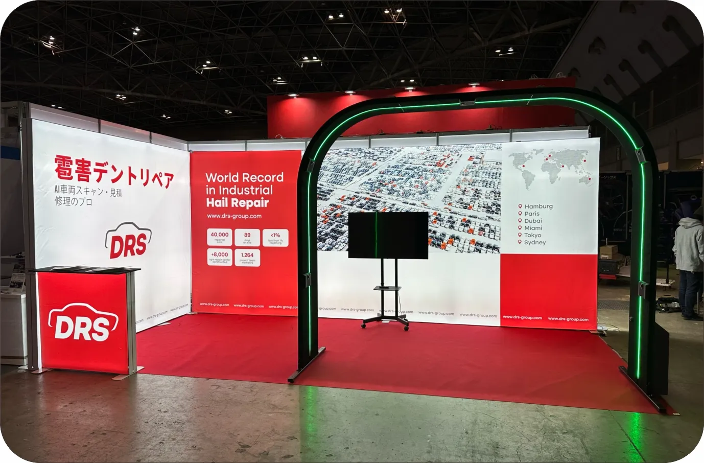 exhibition display stand